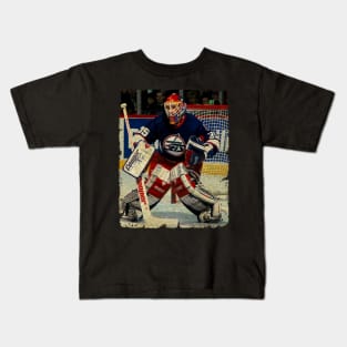 Nikolai Khabibulin, 1995 in Winnipeg Jets (79 GP) Kids T-Shirt